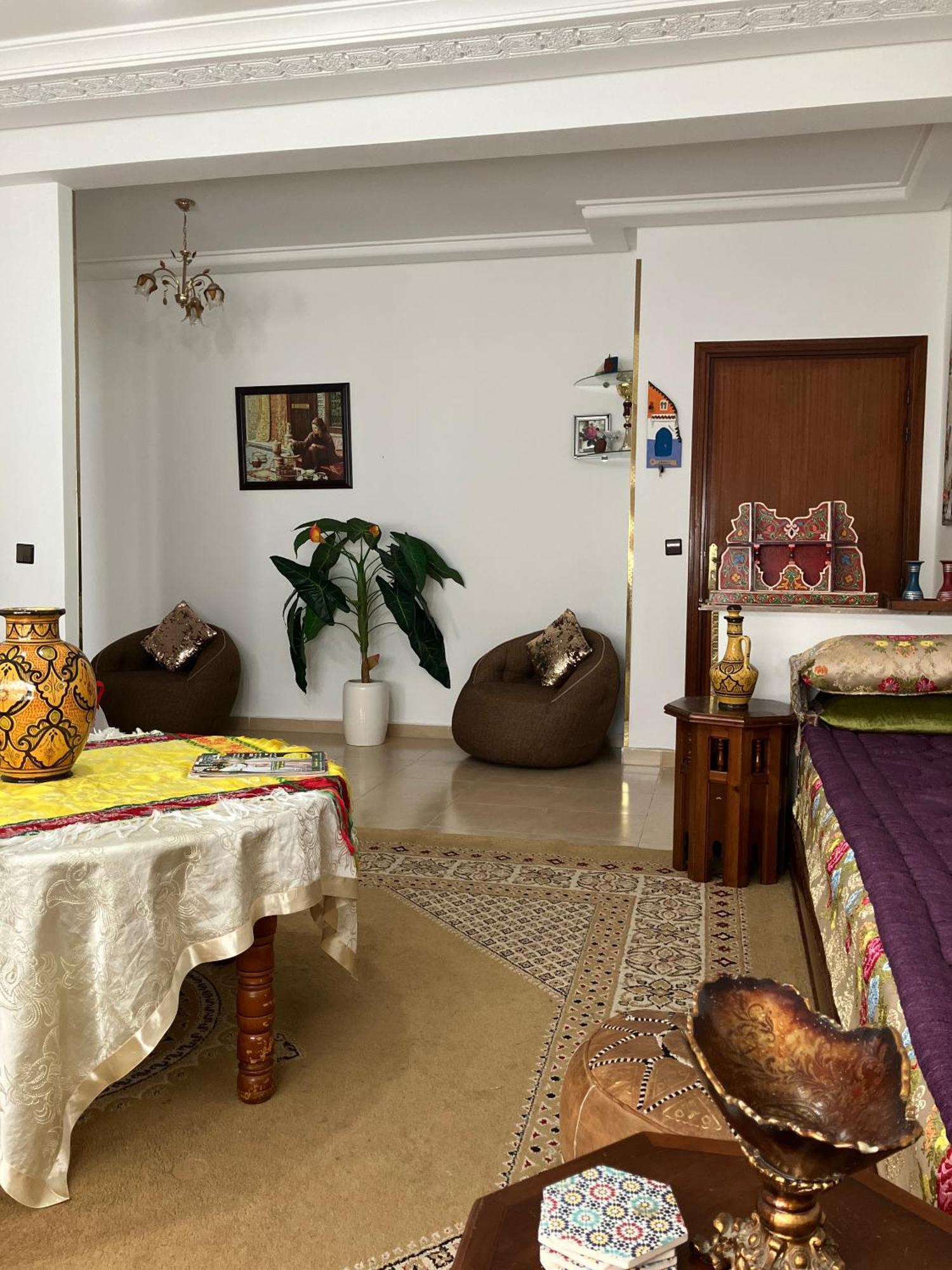 Appartement Beau Et Familial Connecte Tanger Exterior foto